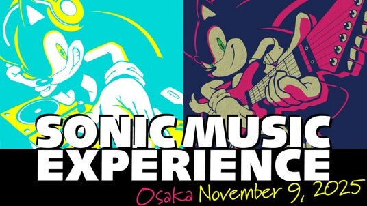 「ソニック」シリーズの音楽を楽しめるライブイベント「SONIC MUSIC EXPERIENCE」11月9日（日）大阪公演開催決定！本日より先行抽選受付を開始