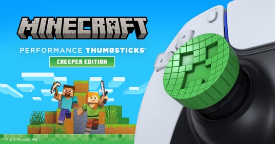 元祖フリーク「KontrolFreek」より、初Minecraftコラボレーション「Creeper Edition」のサムスティックを発表！