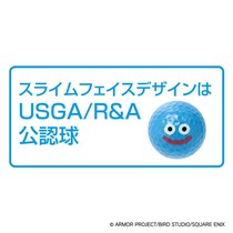 『DRAGON QUEST GOLF』スライムフェイスデザインのゴルフボールがUSGA／R&A公認球に認定！