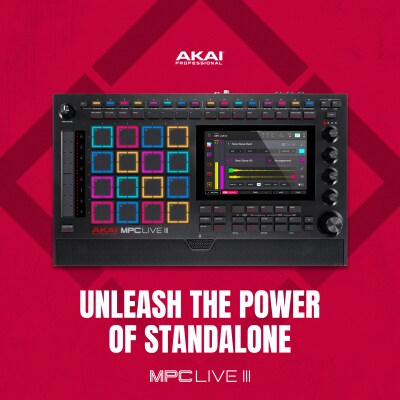 AKAI Professional新製品「MPC Live III」リリース、発売のお知らせ