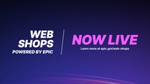 Epic Games Storeにて、10月3日よりモバイルおよびPC向け Epic Web Shopsを公開！