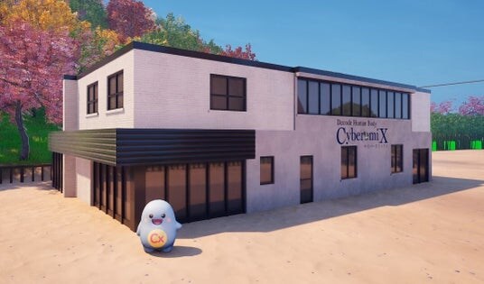 大阪・関西万博に「さいぼちゃん」と「オフィス」が登場！株式会社CyberomiX、京都学生eスポーツ協会と共にフォートナイト京都マップを出展