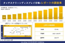 タッチスクリーンディスプレイ市場調査レポート - 世界市場規模、シェア、傾向の見通し、2025－2035年