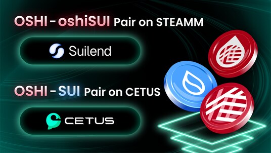 暗号資産「OSHI」、分散型取引所で取り扱い開始