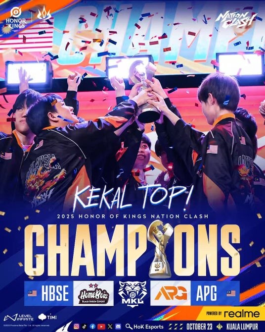 世界で最もプレイされているMOBAゲーム『Honor of Kings （オナー・オブ・キングス）』地域王者が集結！世界一の座を懸けた11月の決戦に向けて始動