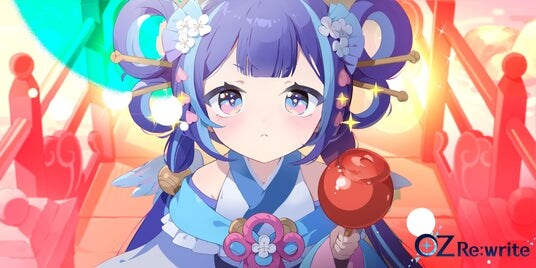 【DRIMAGE JAPAN プレスリリース】絆×リライト×異世界RPG「OZ Re：write（オズ リライト）」11月登場予定の「乙姫」 浦島太郎モチーフなのに舞台は温泉？！