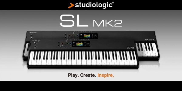 新製品： イタリア Studiologic から、次世代型MIDIマスターキーボードSL MK2シリーズの国内発売が決定！