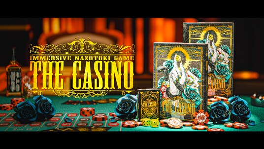 いくつもの頭脳戦を遊び尽くせる、本格謎解きゲーム『THE CASINO -immersive nazotoki game-』が街ハックウィザードから登場。2025年11月8日（土）より発売開始。