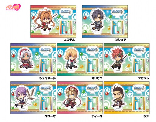 「空の軌跡 the 1st ぺたん娘アクリルフィギュア」予約受付中！