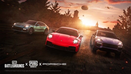 『PUBG： BATTLEGROUNDS』と『PUBG MOBILE』、PORSCHEとの3社グローバルコラボレーションを実施