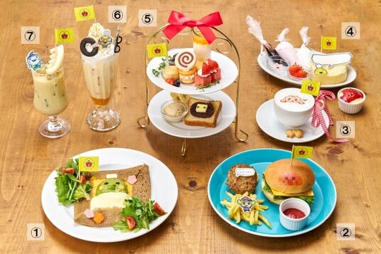 カプコンカフェ 池袋店＆梅田店「たまごっちのプチプチおみせっちシリーズ」とのコラボメニューを大公開！