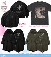 『ヘブンバーンズレッド』より、She is Legend「Job for a Rockstar」のTシャツ、第31A部隊ロゴをデザインした「ジャケット」などが新登場！【株式会社コスパ】