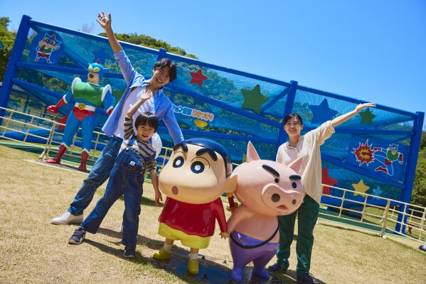 ニジゲンノモリ「クレヨンしんちゃんアドベンチャーパーク」 「アッパレ！戦国大冒険！」と「のんびりのはら」を楽しめるお得な期間！ 冬だけの特別価格キャンペーンを開催！