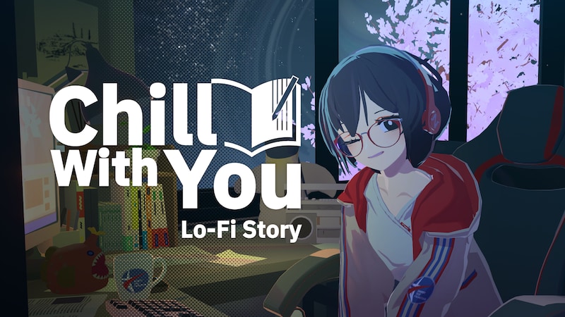 文学少女サトネと一緒に作業し、交流する作業用ADV『Chill with You : Lo-Fi Story』Steamで発売 20％オフのリリースセールも実施