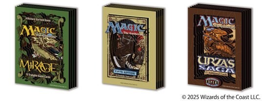 往年のブースターパックパッケージが立体的なアートで登場「ペーパーシャドーアート ミニ マジック：ザ・ギャザリング 全3種」発売