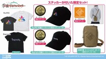 《『学園アイドルマスター』初星音楽祭》にむけてRe;IRIS、Begraziaの「Tシャツ」や 限定ステッカー付き「刺繍ローキャップ」など新グッズが登場【株式会社コスパ】