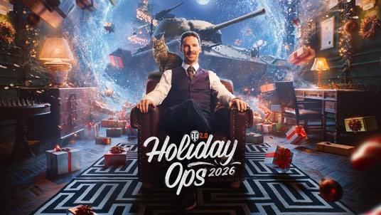 ベネディクト・カンバーバッチが『World of Tanks』のイベント「ホリデー作戦2026」で指揮を執る！
