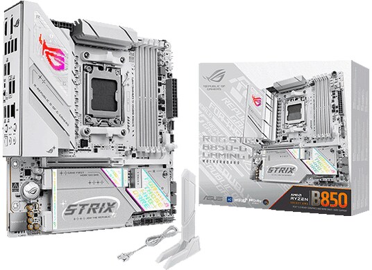 ASUSから、AMD B850チップセット搭載マザーボード『ROG STRIX B850-G GAMING WIFI』を発売