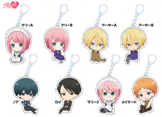 「TVアニメ『機械じかけのマリー』 ぺたん娘アクリルキーホルダー」予約受付中！