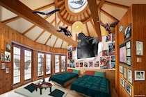 淡路島北部のラグジュアリーヴィラ「GRAND CHARIOT 北斗七星135°」 昭和ノスタルジー全開！ ゴジラコラボルーム『昭和東宝怪獣資料室』 2025年12月20日（土）オープン