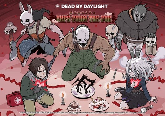 大人気非対称対戦型ホラーサバイバルゲーム『Dead by Daylight』のカフェ&ショップ「霧の森のカフェ」をツリービレッジ横浜、大阪、博多の3店舗にオープン!