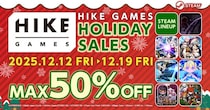 アクションもRPGもホラーもお得に遊べる！最大半額のHIKE GAMESホリデーセール開催中