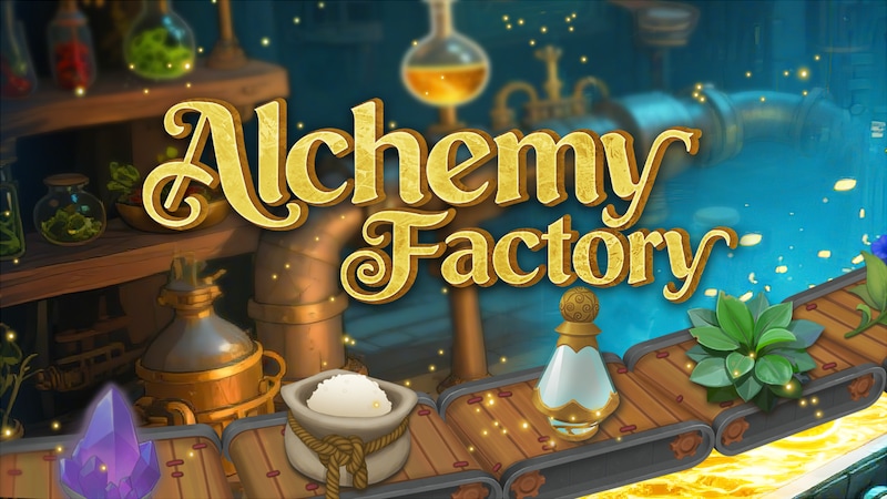 中世自動化生産ゲーム『Alchemy Factory』早期アクセス開始