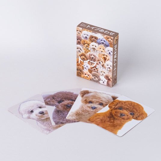 人気カードゲーム『わんにゃんあわせ』シリーズ第三弾はトイプードル!やしろあずき・岸田奈美・高山洋平など著名人の愛犬も参加!