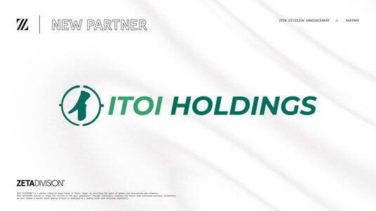 プロeスポーツチーム『ZETA DIVISION』が『糸井ホールディングス株式会社』とパートナー契約を締結