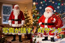 写真が話す！AIサンタクロースで贈る特別なクリスマス