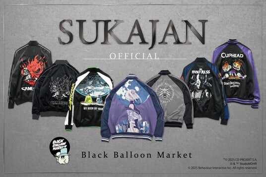 『サイバーパンク2077』『サイバーパンク： エッジランナーズ』『カップヘッド』新作登場！他、公式ライセンス“スカジャン”が勢揃いするPOP-UP SHOPが新宿マルイで開催決定！