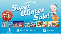 人気の既存作やDLCが70％OFF！新作も加えた全5作品がお得に買える「BeXide スーパーウインターセール」開催中！