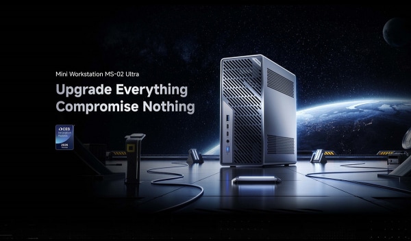 MINISFORUM、Intel Core Ultra 9 285HX搭載 高性能ミニワークステーション「MS-02 Ultra」発売