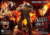 傑作TPS『Gears of War： Reloaded』より、「マーカス・フェニックス」の1／3スケールスタチューが登場