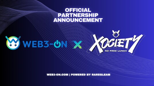 RareGleam、「WEB3-ON」コミュニティメディアをローンチ...Sui基盤『XOCIETY』と日本公式パートナーシップ