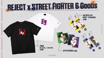 【REJECT × STREET FIGHTER 6】TGS 2025 REJECT物販ブースにてコラボグッズを先行販売