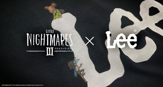 【リトルナイトメア3 × Lee(リー)】コラボアパレルの受注販売開始。「ALONE doll」プリントTシャツ、オーバーオールなど5アイテムを展開。