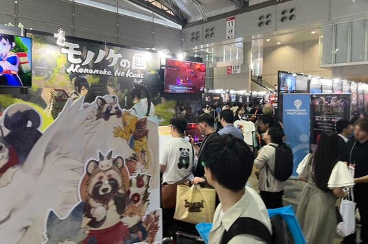 黒柴犬と共に旅するインディーゲーム『モノノケの国』TGS2025で酒吞童子バトルとほのぼの村拠点のふたつの試遊をレポート。花澤香菜CVの最新PVも公開