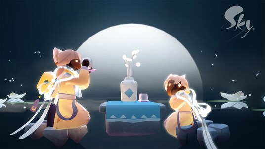 銀色の月の優しい光の中で、謎かけを楽しむ穏やかなひととき!期間限定イベント「月灯りの日々」を2025年9月29日(月)より開催