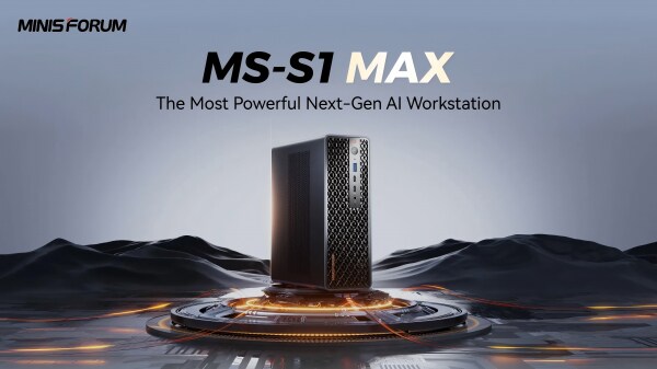 MINISFORUM、AMD Ryzen AI Max+ 395搭載「MS-S1 MAX」先行予約を開始！
