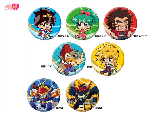 「魔神英雄伝ワタル ぺたん娘缶バッジ」予約受付中！