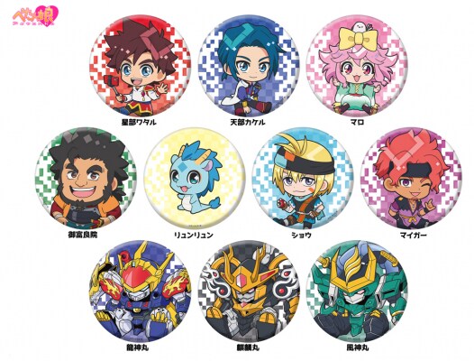 「魔神創造伝ワタル ぺたん娘缶バッジ」予約受付中！