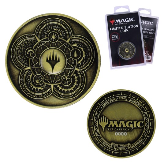 世界的人気を誇る戦略トレーディングカードゲーム、『Magic： The Gathering』からコレクターズコインや月銀の槍 ミニレプリカなど9商品が発売決定！