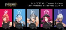 ワルメン応援＆リズムゲーム『ブラックスター -Theater Starless-』のボイス搭載ワイヤレスイヤホン第2弾が登場 全5種類の完全受注生産で販売決定！1月9日（金）15：00から受注開始