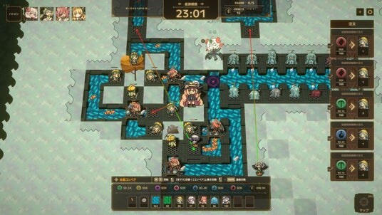 工場ビルダーローグライト『Lazy Witch’s Factory』Steamで明日からプレイテスト開始ーー魔法の力と不正行為で大儲け