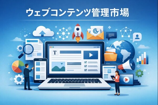 Webコンテンツ管理市場、2033年に318.5億米ドル規模へ拡大見通し