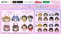 『きゅるりんってしてみて』初プライズ&カプセルトイ！「お顔ポーチ」や「ぬいぐるみリング」などかわいいアイテムたちが１月23 日（金）よりモーリーファンタジー・PALO にて展開開始