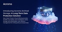 Acronis Archival Storage：長期データ保護ソリューション