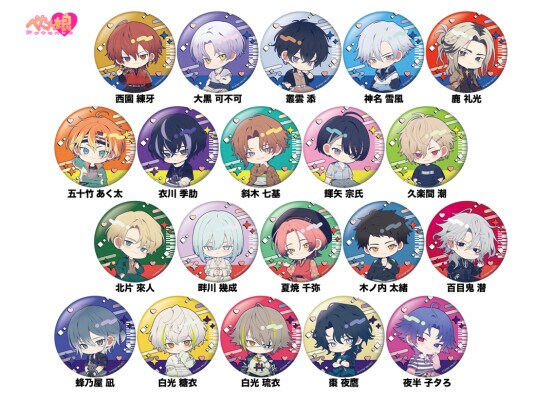 「18TRIP ぺたん娘缶バッジ」予約受付中！