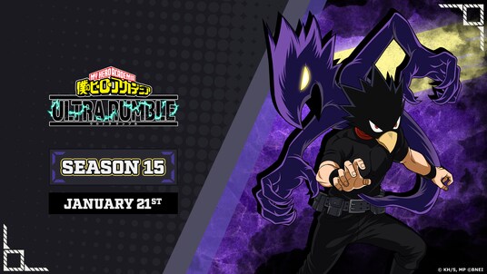 基本プレイ無料オンラインマルチ対戦ゲーム「僕のヒーローアカデミア ULTRA RUMBLE」のシーズン15が開幕! 闇を纏いし漆黒のヒーロー!「常闇踏陰」が参戦!